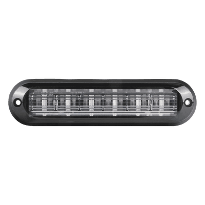 Luz Auxiliar Ultra Brillante / 6 LEDs 3W / IP67 / ECE R65 / SAE J595 / 12 Patrones / 10-30VDC / 5.6x1.4x0.55 pulgadas