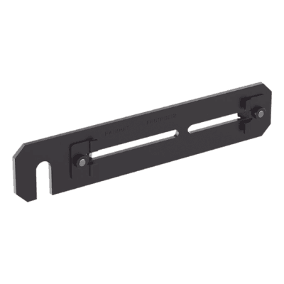 Soporte de Montaje a Techo / Canaletas FiberRunner 4x4 y 6x4 / Varilla Roscada 1/2" / Acero Negro