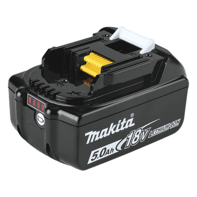 Batería Litio-Ion / 18V / 5.0Ah / Carga 45 min / Indicador LED / 16 Contactos / -20°C (-4°F)