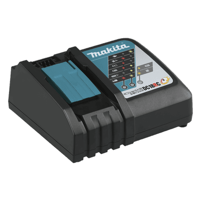 Cargador Rápido para Batería / 18V / Litio-Ion / Ventilador Integrado / Carga 2.0Ah en 25 min / Control Activo de Temperatura