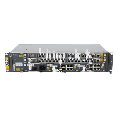 OLT GPON Carrier Class / 32 Puertos GPON / Switching 1.04 Tbit/s / 2 Ranuras Modulares / 2 UR Rack 19" / Fuente CA 90-290 V