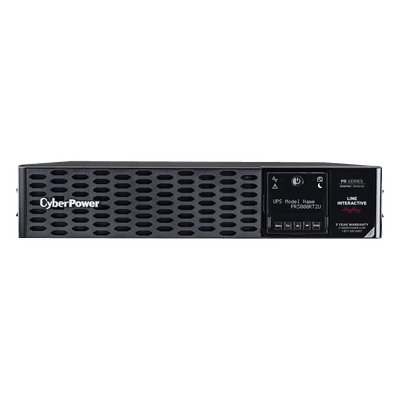 UPS de 3000 VA/3000 W, Topología Línea Interactiva, Entrada 120 Vca NEMA L5-30P, Onda Senoidal Pura, Torre o Rack 2 UR, Con 8 Tomas NEMA 5-20R y 1 NEMA L5-30R