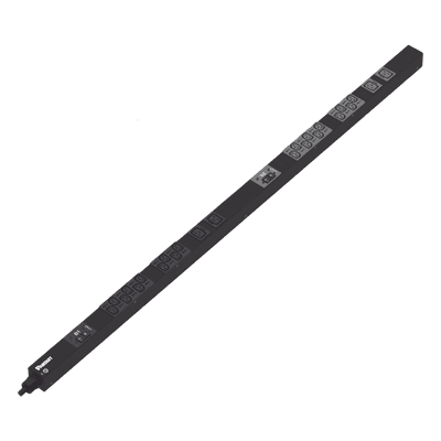 PDU Básico para Rack / 24 Salidas / 20 x IEC C13 + 4 x IEC C19 / Entrada NEMA L6-30P / 208 Vca / 30 A / Cable 3 m (9.8 ft) / Montaje 0U/1U/2U