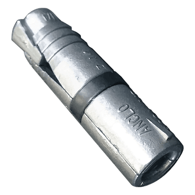 Taquete Expansor Tipo Z / 3/16" x 1 1/2" (38 mm) / Zamac Resistente a Corrosión / Carga 80 kg Tensión / Expansión Bidireccional / Sin Tornillo