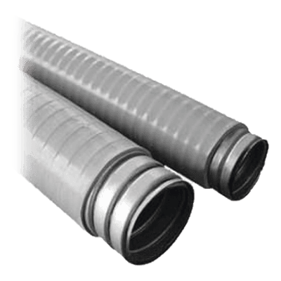 Tubo Flexible Liquidtight / 1/2" (13 mm) / Acero Pregalvanizado + PVC / Rollo 50 m (164 ft) / NEMA 4 / IP65