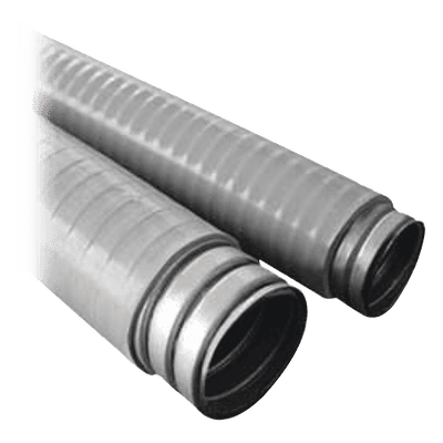 Tubo Flexible Liquidtight / 3" (75 mm) / Acero Pregalvanizado / Forro PVC / Rollo 10 m (32.8 ft) / NEMA 4 / IP65