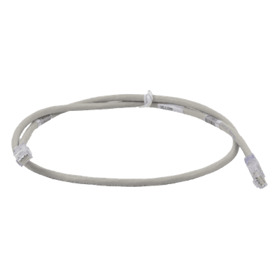Cable de Parcheo / UTP Cat6 / 24 AWG / CM / 0.91 m (3 ft) / Gris