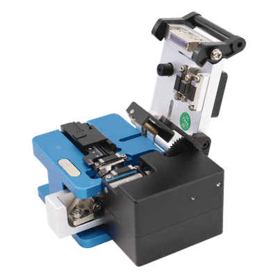 Cortadora de Precisión para Fibra Óptica / Retorno Automático / 200-250-900 µm y 3 mm / Ángulo <1.5° / 48,000 Cortes