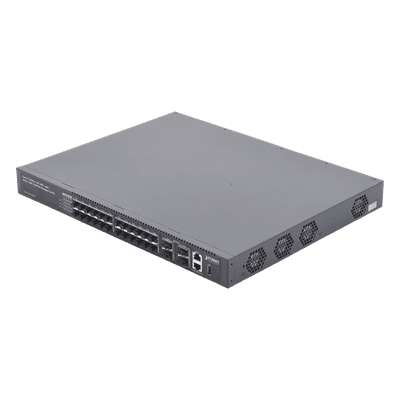 Switch Administrable Capa 3 / 24 Puertos 10G SFP+ / 4 Puertos 40G/100G QSFP28 / 800 Gbps Capacidad de Switching