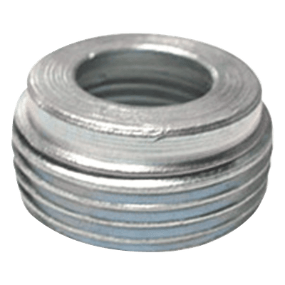 Reducción de Aluminio / 25 mm a 19 mm / 1 pulgada de longitud / Compatible con tubos de 3/4 pulgada