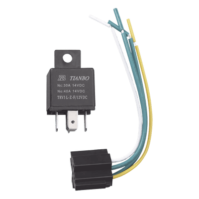 Relevador de 5 pines automotriz de 24 volts