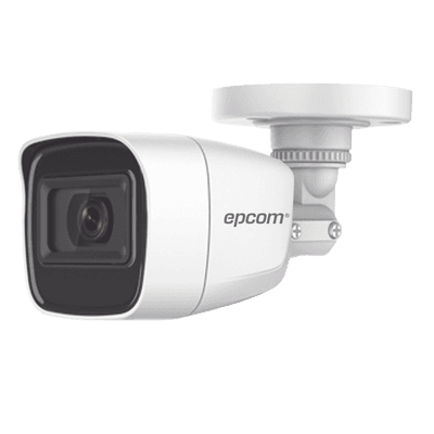 AUDIO POR COAXITRON / Bala TURBOHD 2 Megapíxel (1080p) / Gran Angular 106° / Lente 2.8 mm / 30 mts IR EXIR / Exterior IP66 / 4 Tecnologías / dWDR