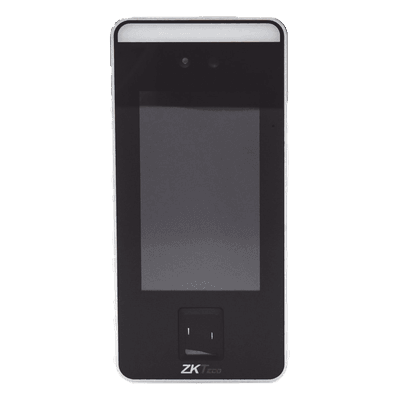 Terminal Biométrica Facial y de Palma / 6,000 Rostros / 3,000 Palmas / Pantalla Táctil 5" / Lector QR / TCP/IP y Wiegand / Anti-Falsificación