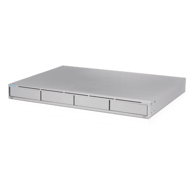 NVR Empresarial UniFi Protect de 4 Bahías de Disco Duro, recomendado para hasta 50 cámaras Full HD