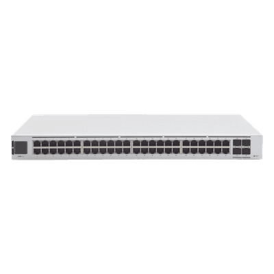 Switch Capa 3 / 48 Puertos Gigabit RJ-45 / 4 Puertos SFP+ 10G / 17.42 x 11.24 x 1.72' / Pantalla Informativa