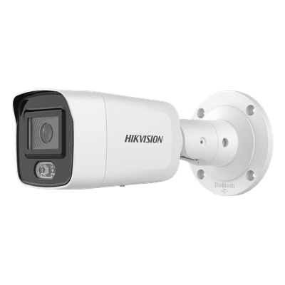 Bala IP 4 Megapixel / Imagen a color 24/7 / Lente 2.8 mm / Luz Blanca 40 mts / Exterior IP67 / WDR 120 dB / Audio y Alarma / Captura Facial / Onvif / MicroSD