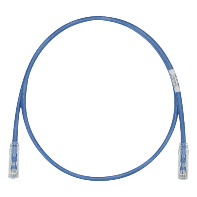Cable de Parcheo UTP Cat6 / 24 AWG / CM / 7.62 m (25 ft) / Azul