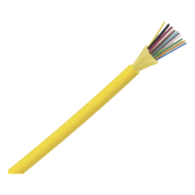 Cable de Fibra Óptica Interior / 24 Hilos / Monomodo OS2 9/125 / Tight Buffer 900 µm / LSZH / No Conductiva