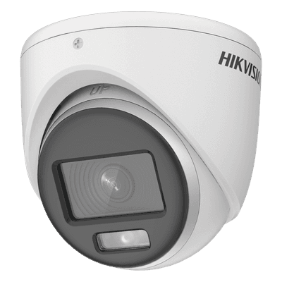 [ColorVu] Turret TURBOHD 2 Megapixel (1080p) / Imagen a Color 24/7 / Lente 2.8 mm / METAL / Luz Blanca 20 mts / Exterior IP67 / TVI-AHD-CVI-CVBS / dWDR