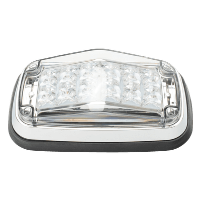 Luz de Advertencia LED / 6 LEDs Ultra Brillantes / 11 Patrones de Destello / IP67 / 12-30 VCC / Certificación SAE y ECE