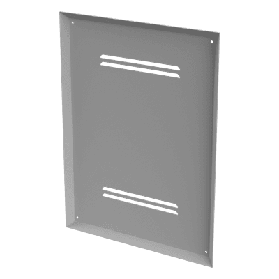 Tapa Metálica para Gabinete / Aluminio Industrial / Protección contra Golpes y Polvo / Compatible con EIGTR19