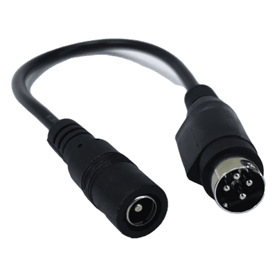 Adaptador Universal DC Hembra a Minidin 4 Pines Macho / Recomendado para DVR´s epcom / HIKVISION