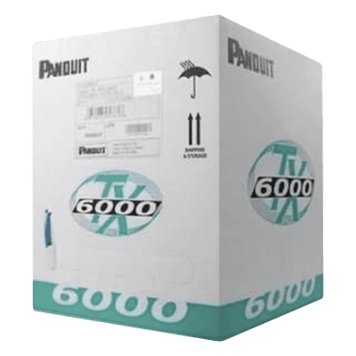 Cable UTP / Cat 6 Mejorado / 23 AWG / 305 m (1000 ft) / 4 Pares / PVC CM / Reelex