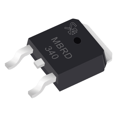Diodo Rectificador Schottky / 3A / 40V PIV / SMD DPAK / Ánodo Dual