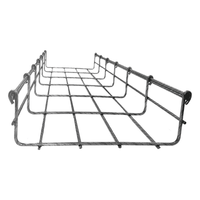 Charola Tipo Malla / Bimetálica 90% Zinc 10% Aluminio / 66/200 mm / 210 Cables Cat6 / 3 m (9.8 ft) / Uso Exterior y Zonas Húmedas