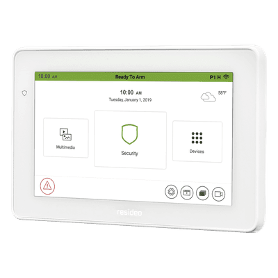 Pantalla Táctil Controladora / 7 Pulgadas WSVGA / Z-Wave Plus / Wi-Fi / 8 Cámaras IP / Compatible VISTA