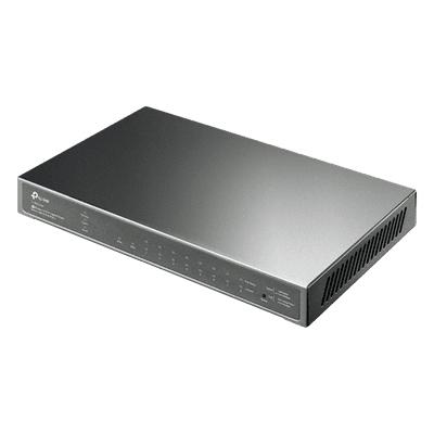 Switch PoE Administrable / 8 Puertos Gigabit PoE+ / 2 Puertos SFP / 61W PoE Total / SDN / QoS L2/L3/L4