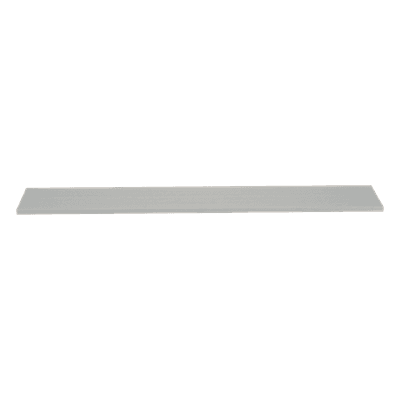 Tapa de Canaleta Ranurada / 4.25 in Ancho / 1.8 m Largo / 6 ft Equivalente / PVC sin Plomo / Gris
