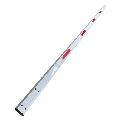 Brazo Telescópico para Barrera / Aluminio / Ajustable hasta 6 m (19.7 ft) / Bandas Rojas de Alta Visibilidad / Compatible con XBS-6M-R y XBS-6M-L