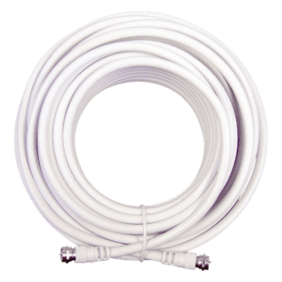 Jumper Coaxial / RG-6 / 15.24 m (50 pies) / 75 Ohm / Conectores F Macho / Uso Interior y Exterior