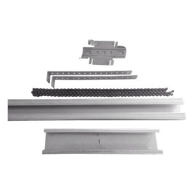 Extensión de Riel Tipo C / 1 m (3.3 ft) / Capacidad 100 kg / Acero Estructural / Sistema AccessRailC3