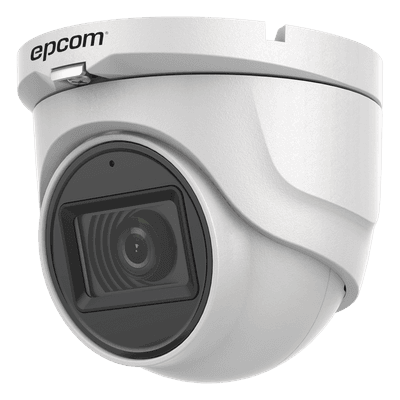 AUDIO POR COAXITRON / Turret TURBOHD 5 Megapixel / Angulo de vision 85.5° / Lente 2.8 mm / 30 mts IR EXIR / Exterior IP67 / 4 Tecnologías / dWDR