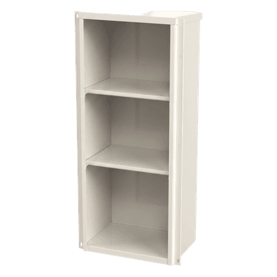 Gabinete Abierto / 3 Niveles / Sin Puerta / Acero Galvanizado / 400 x 1060 x 300 mm (15.7 x 41.7 x 11.8 in)