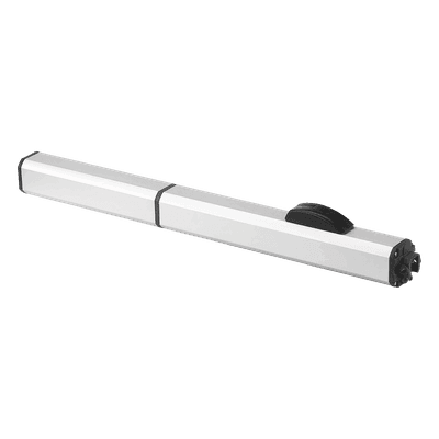 Operador Hidráulico para Puertas Abatibles / Uso Continuo / Hoja Máxima 4 m (13.1 ft) con Electrocerradura / Fuerza 4650 N / IP55 / 115 VAC / 220 W / Brazo Largo