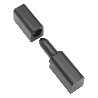 Juego de Bisagras para Gabinetes / Aleación de Zinc / Acabado Negro / Incluye Tornillos / Línea FORTE