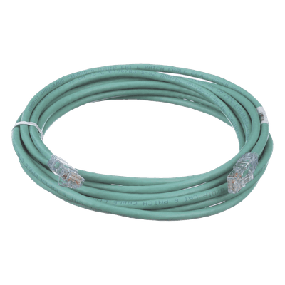 Cable de Parcheo UTP Cat6 / 24 AWG / CM / 15 Pies (4.57 m) / Verde