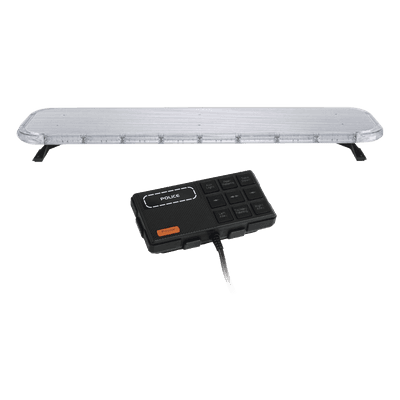 Barra de Luces LED / 46 Pulgadas / Rojo/Azul / 132 LEDs 3 W / 45 Patrones / SAE Clase I / -40 a 70 °C