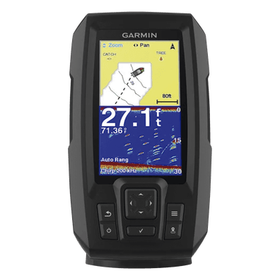 Fishfinder con GPS / Pantalla QSVGA 272 x 480 píxeles / Frecuencias 50-200 kHz / Potencia 200 W RMS / IPX7
