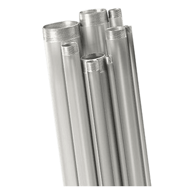 Tubo Conduit Rígido de Aluminio / 31.8 mm (1 1/4") / Longitud 3.05 m (10 ft) / Aluminio 6063 Sin Costura / UL-6A / ANSI C80.5