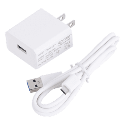 Cargador Micro-USB Profesional de 1 Puerto / 5 VCC / 1 Amper Para Smartphones y Tablets / Voltaje de Entrada de 100-240 VCA