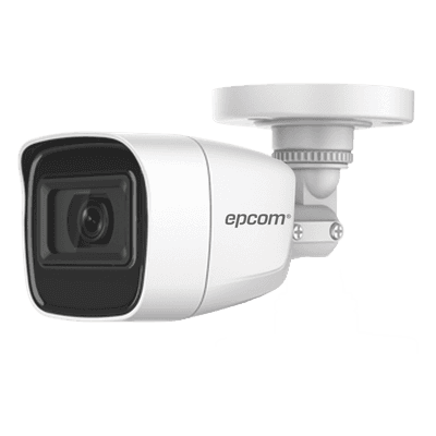 AUDIO POR COAXITRON / Bala TURBOHD 2 Megapixel (1080p) / Gran Angular 106° / Lente 2.8 mm / 25 mts IR EXIR / Exterior IP66 / 4 Tecnologías / dWDR