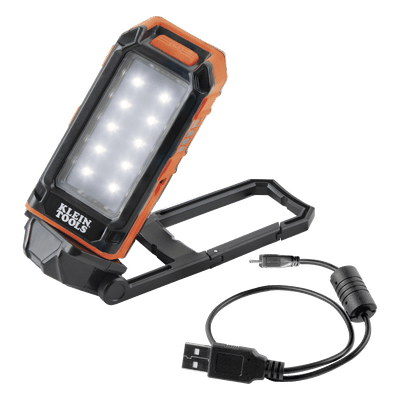 Lámpara LED de Trabajo / 460 Lúmenes / Autonomía 9 h / Recargable USB / Magnética / IP54