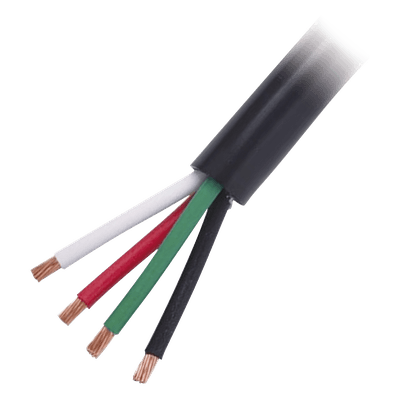 Cable de Uso Rudo / 4 Conductores / Calibre 18 AWG / 600 V / Rollo 100 m (328.1 ft)