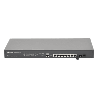 Switch L2+ Omada PoE+ / 8 Puertos PoE+ MultiGigabit 2.5G / 2 Puertos SFP+ 10G / 2 Puertos Consola (RJ45 y microUSB) / Administración Centralizada Omada o Stand-Alone / Multicast IGMP / Presupuesto PoE 240W / Montaje en Rack / (SG3210XHPM2)