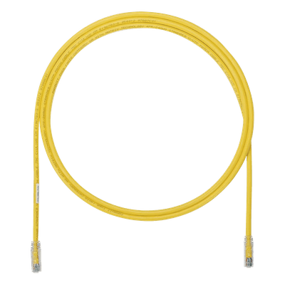 Cable de Parcheo UTP / Cat6A / 24 AWG / CM / 5.49 m (18 ft) / Amarillo