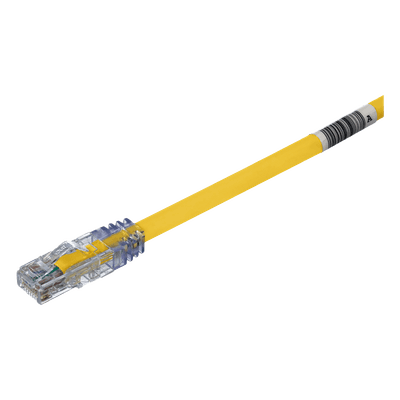 Cable de Parcheo UTP / Cat6A / 24 AWG / CM / 9.14 m (30 ft) / Amarillo
